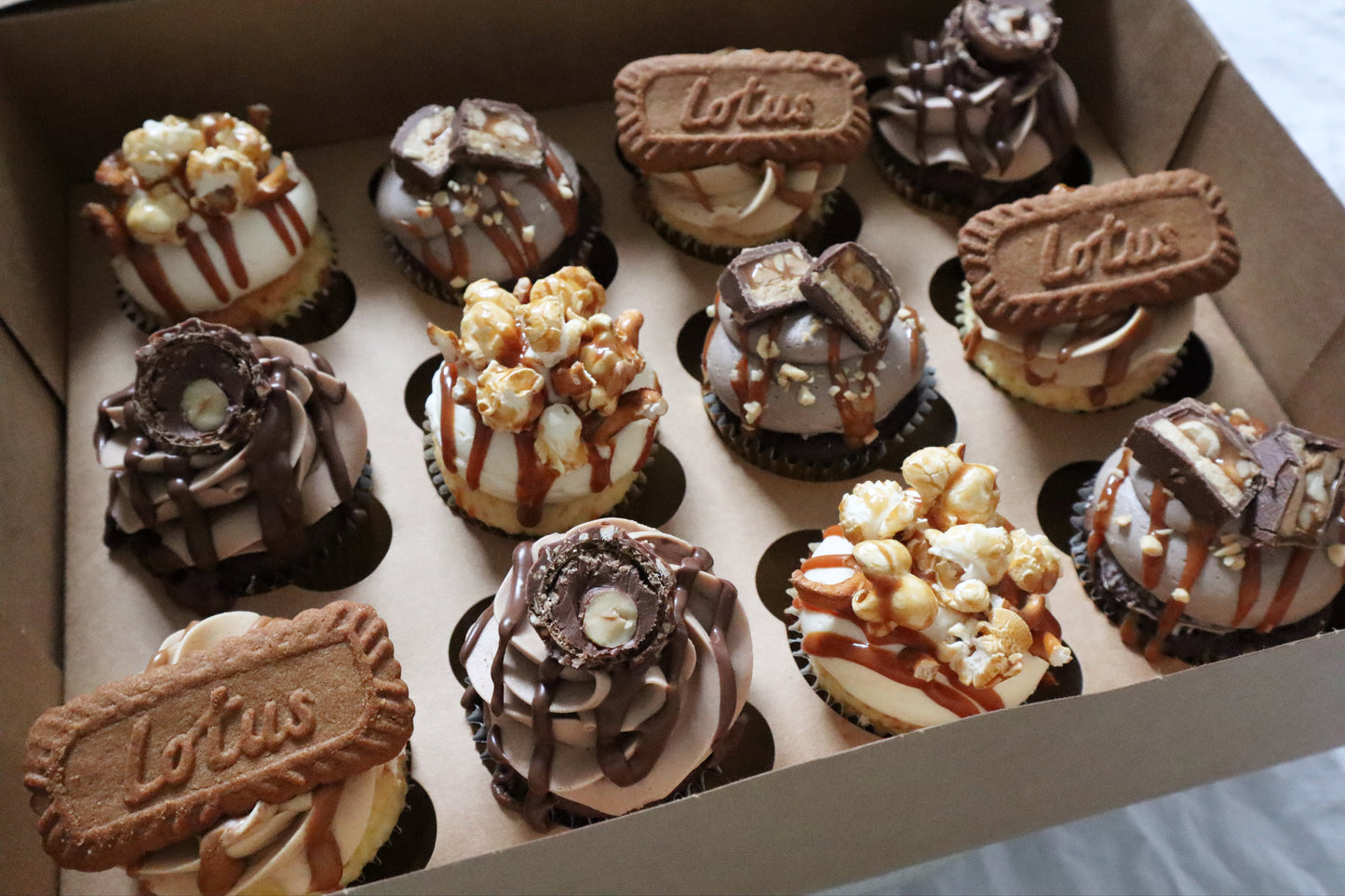 Father's Day Loaded Cupcakes