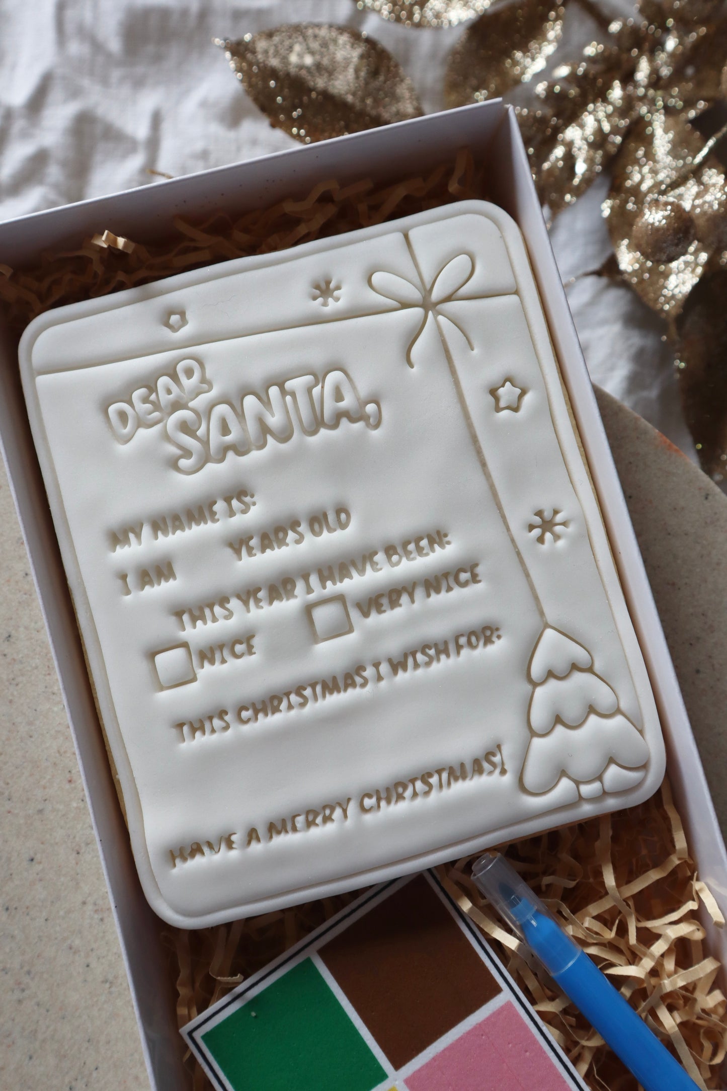 Paint Your On (PYO) Letter to Santa