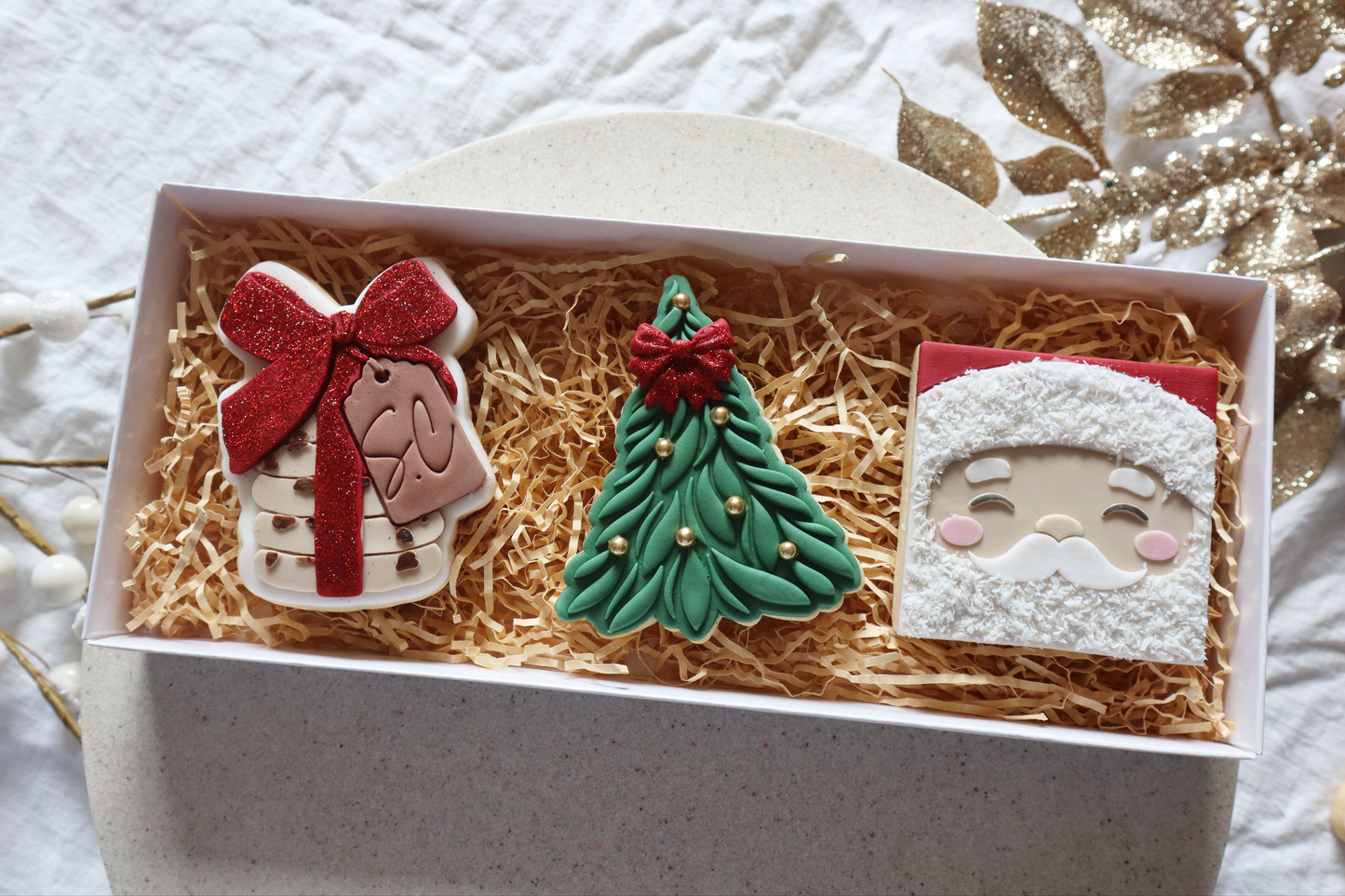 3 pack Christmas cookies gift set #2