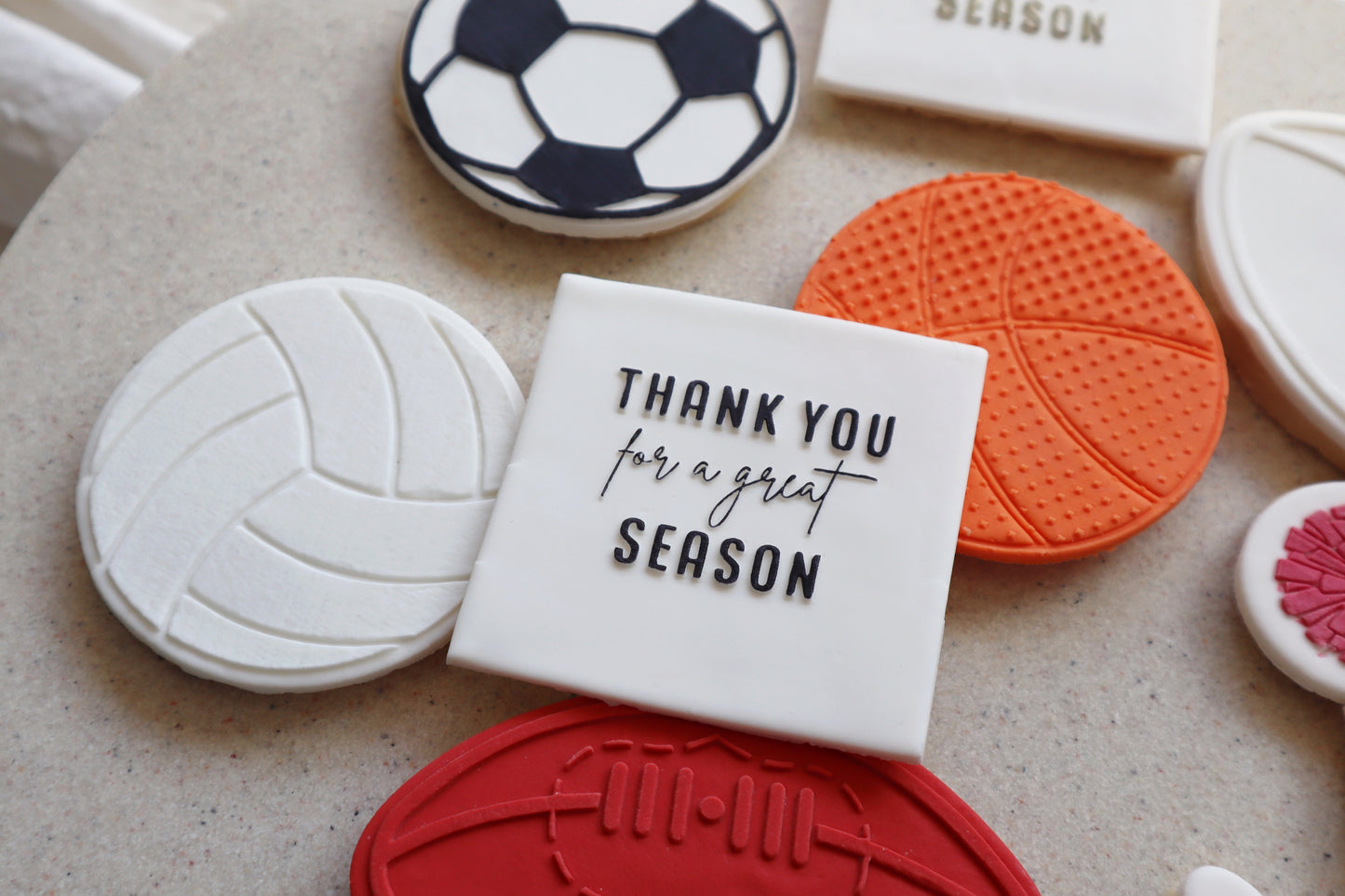 Sports Ball Sugar Cookie (select sport)
