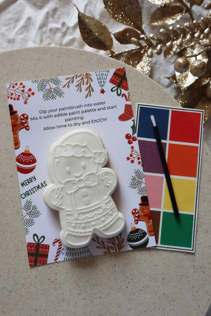 Paint Your On (PYO) Single Christmas cookie