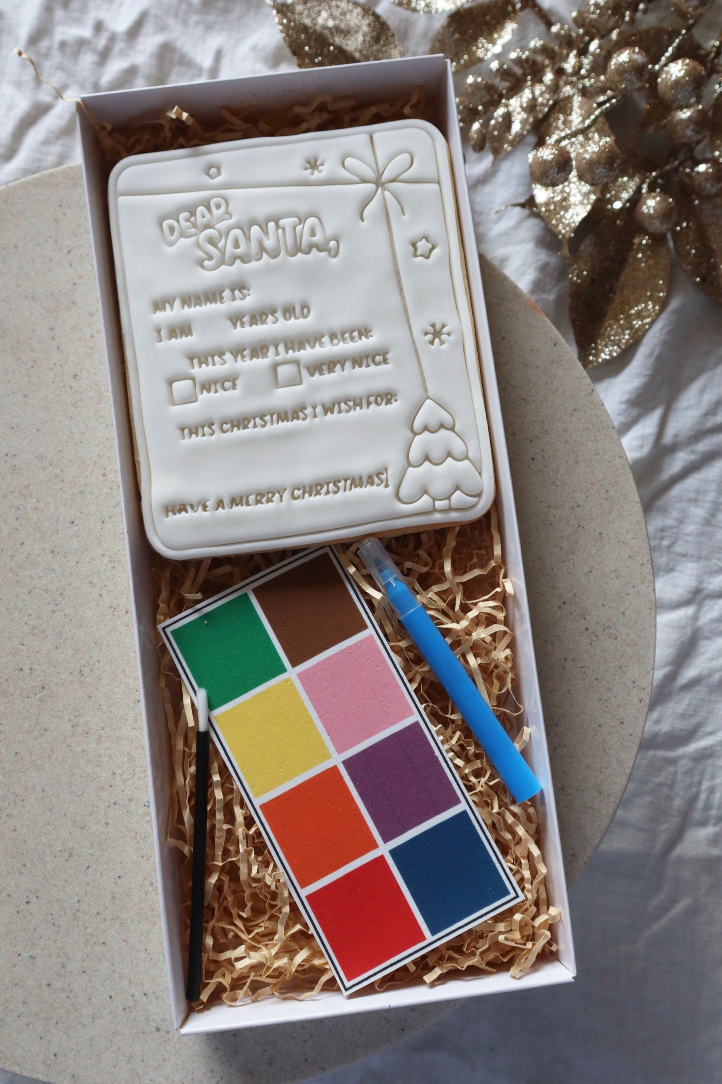 Paint Your On (PYO) Letter to Santa