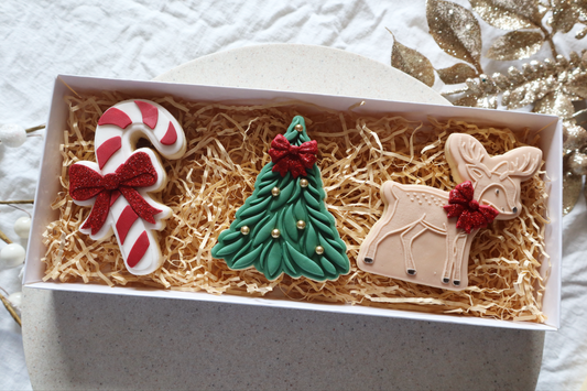3 pack Christmas cookies gift set #1