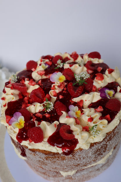 Jam Donut Inspired whole Cake Mother's Day