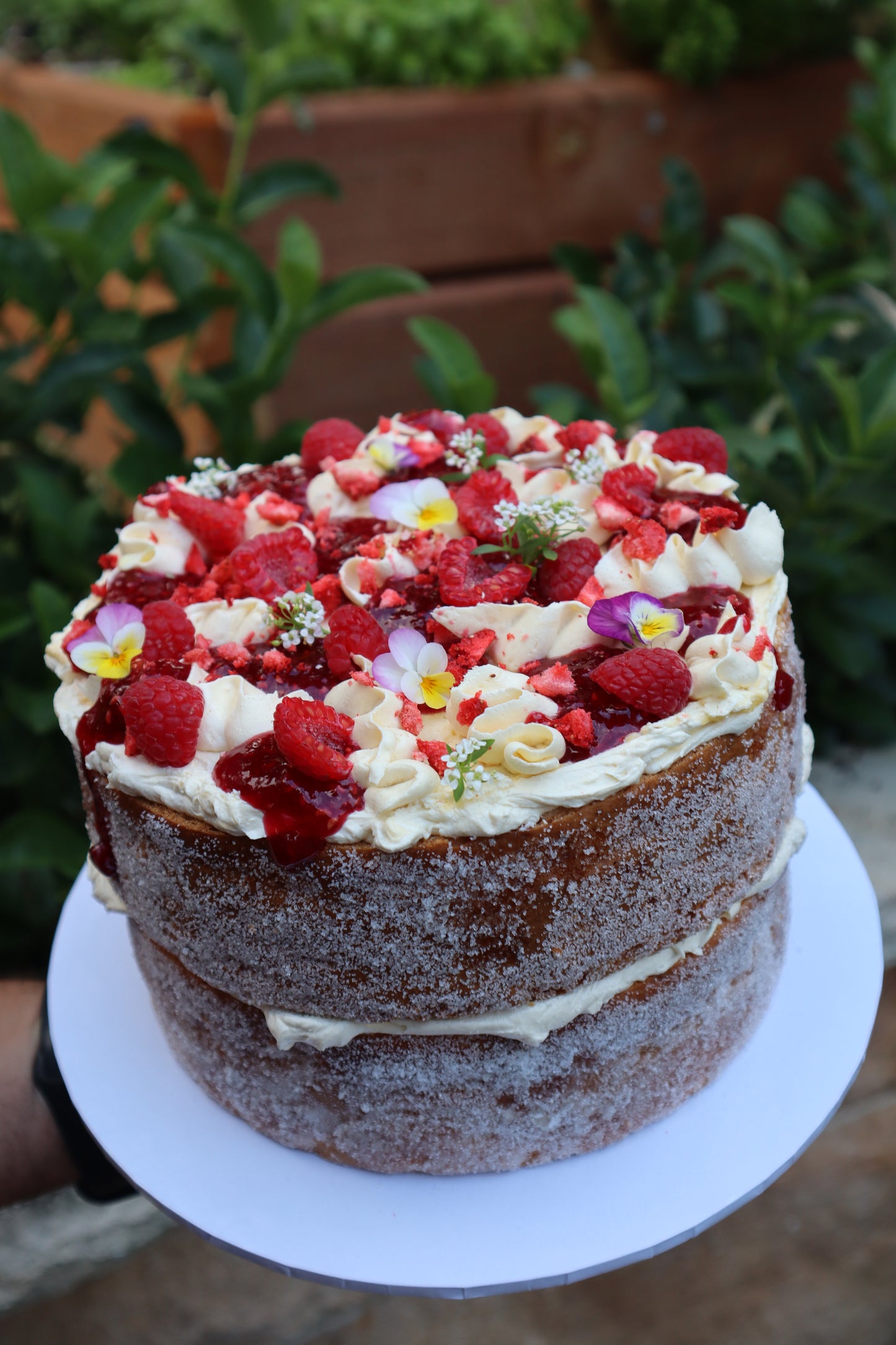 Jam Donut Inspired whole Cake Mother's Day