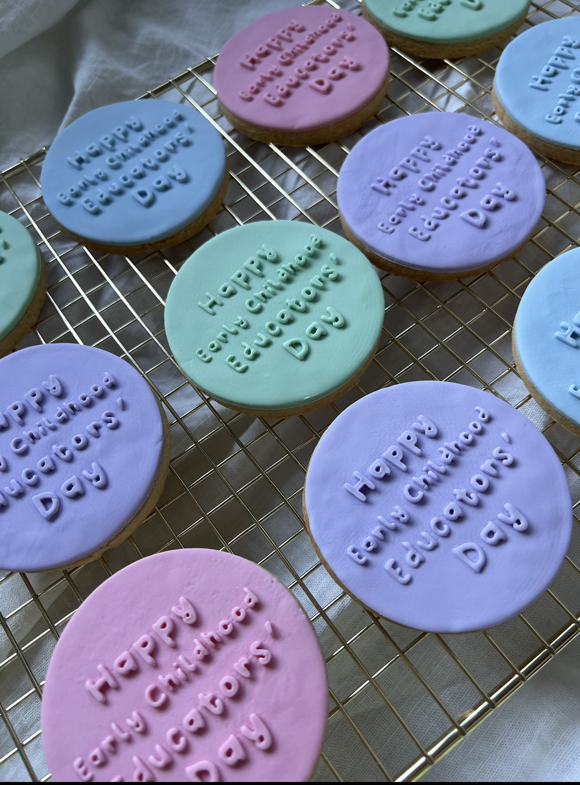 Early Childhood Educator Day Cookies