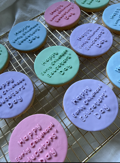 Early Childhood Educator Day Cookies
